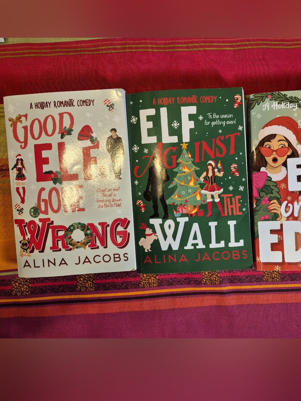 Alina Jacobs Christmas Trilogy - X3 Books